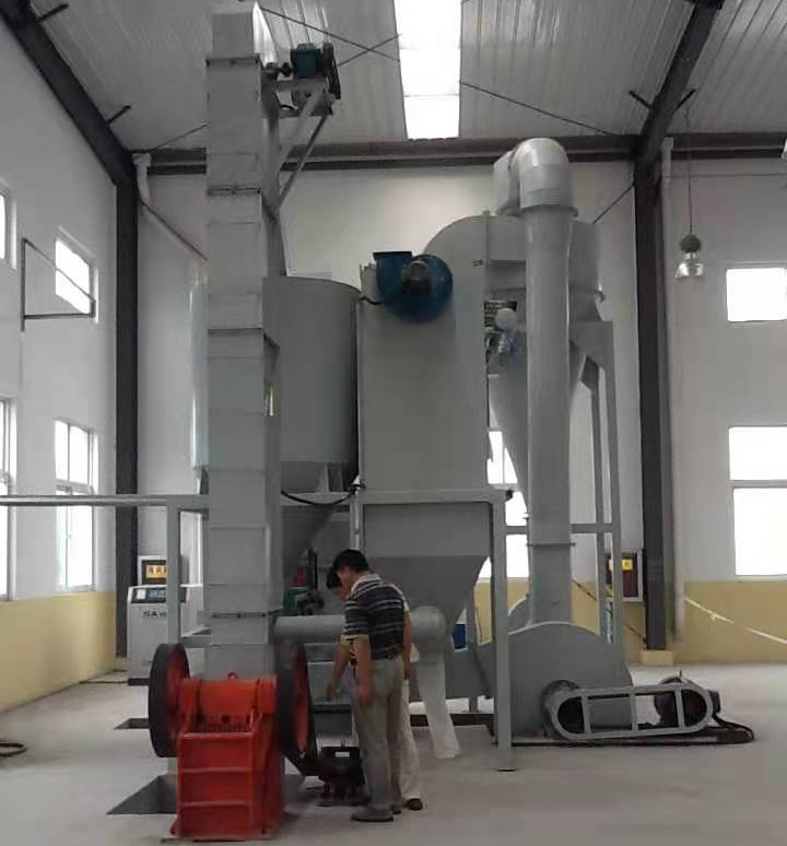 脱硫粉生产Production of desulfurized powder.jpg